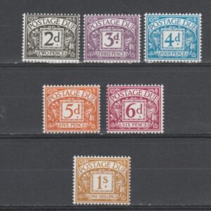 Groot-Brittannië 1968 D69-74 Port