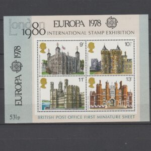 Groot-Brittannië 1978 MS1058 Europa