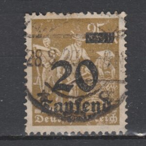 Duitsland 1923 281 gestempeld
