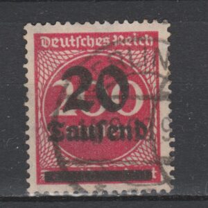 Duitsland 1923 282 gestempeld