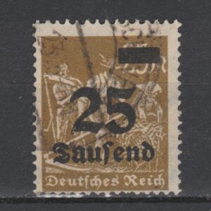 Duitsland 1923 283 gestempeld