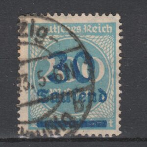 Duitsland 1923 285 gestempeld