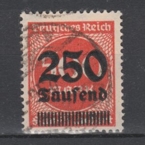 Duitsland 1923 296 gestempeld