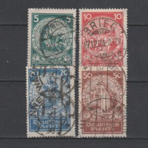 Duitsland 1924 351-354 gestempeld
