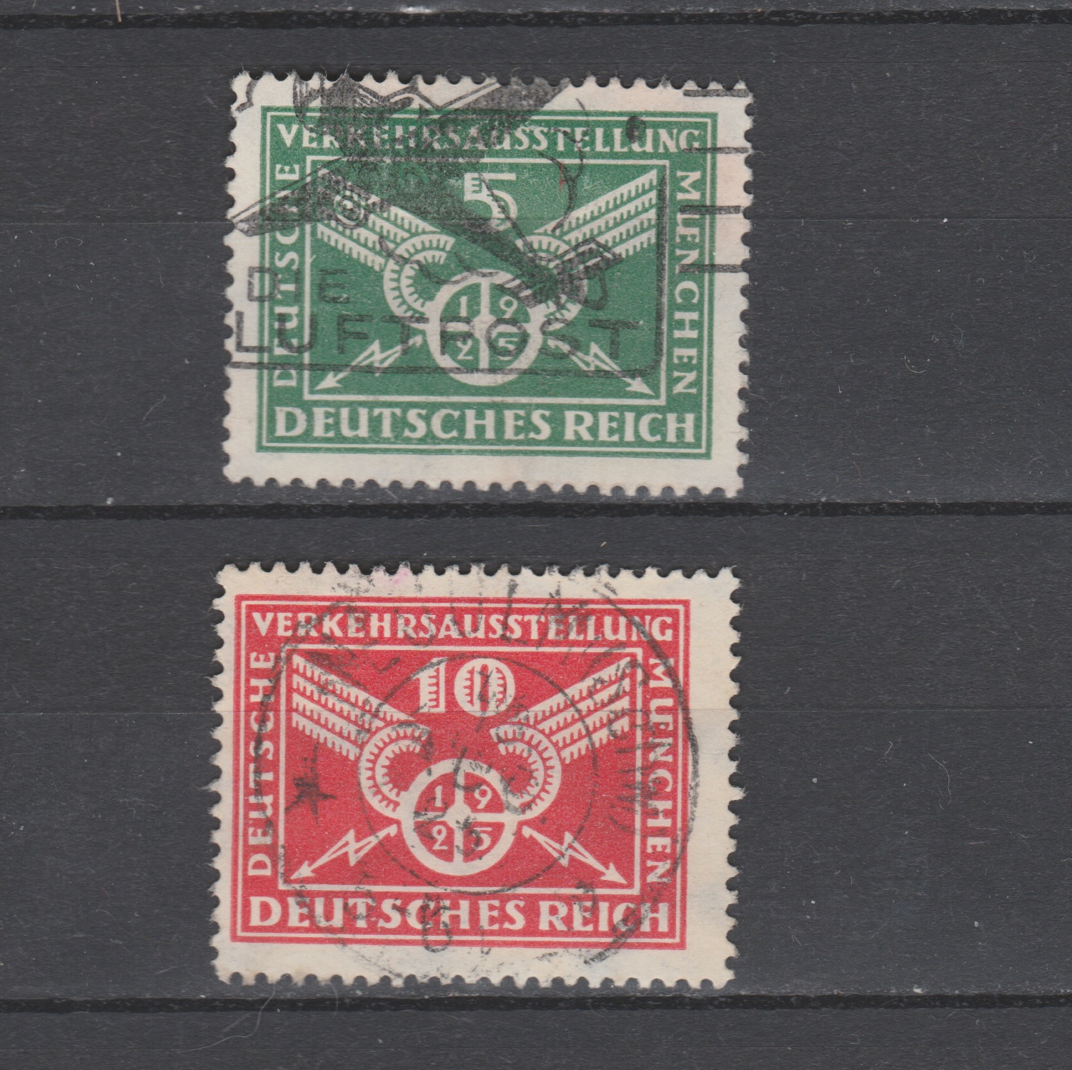 Duitsland 1925 370-371 gestempeld