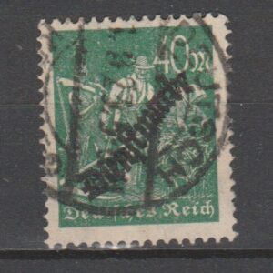 Duitsland 1923 77 Dienst gestempeld