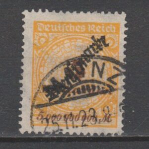 Duitsland 1923 85 Dienst gestempeld