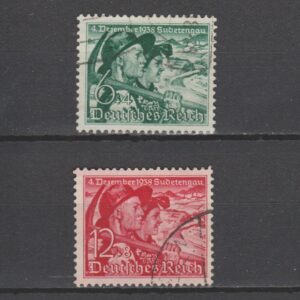 Duitsland 1938 684-685 gestempeld