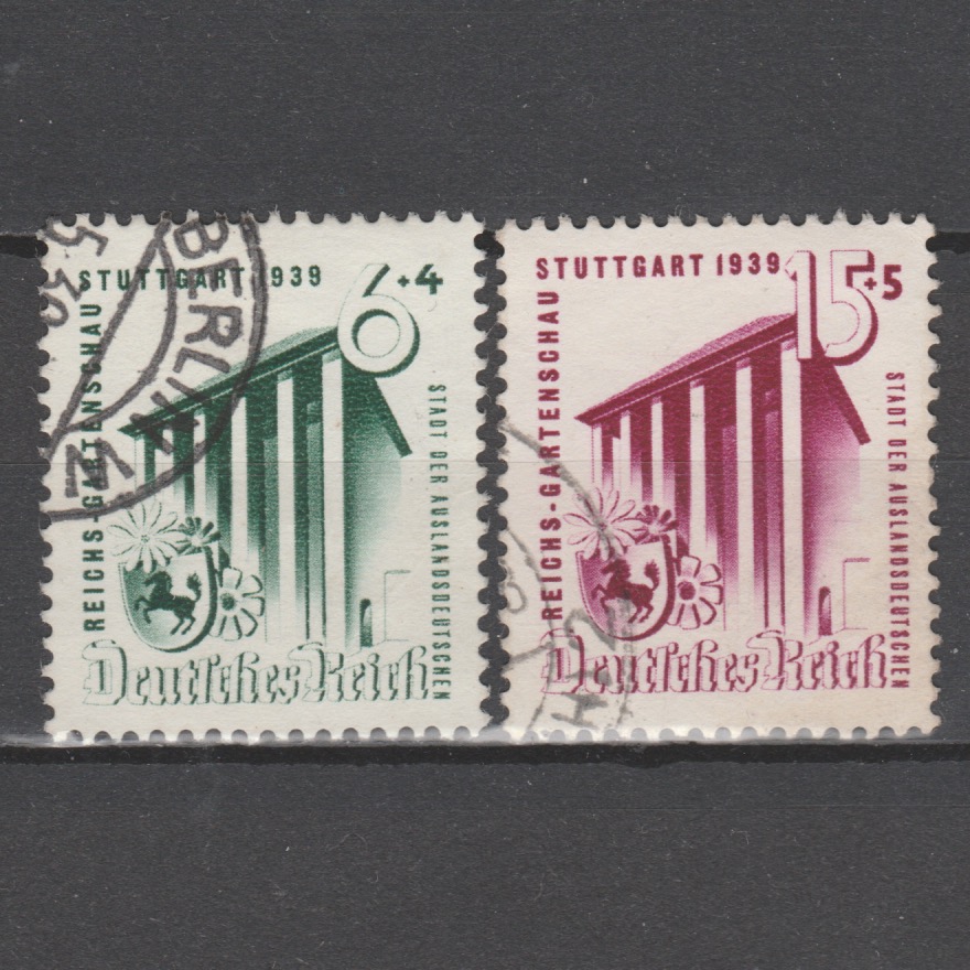 Duitsland 1939 692-693 gestempeld