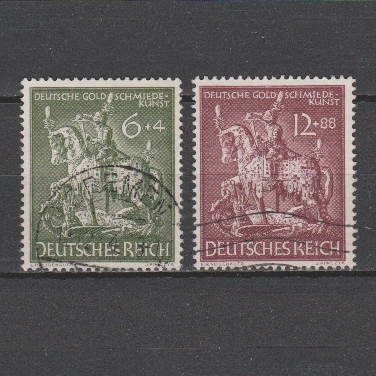 Duitsland 1943 860-861 gestempeld