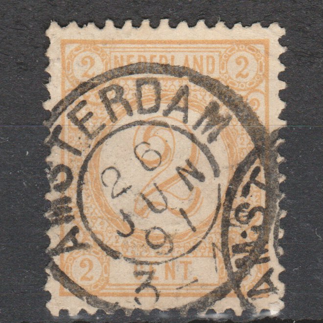 Nederland 1876 32 Cijfer gestempeld - Afbeelding 5