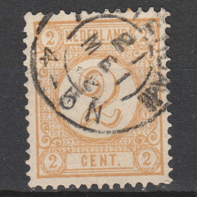 Nederland 1876 32 Cijfer gestempeld - Afbeelding 3