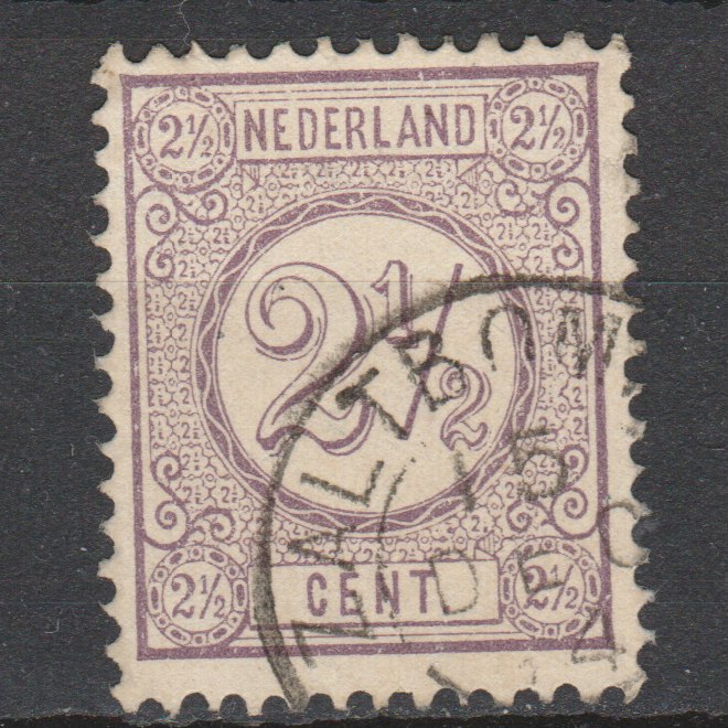 Nederland 1876 33 Cijfer gestempeld