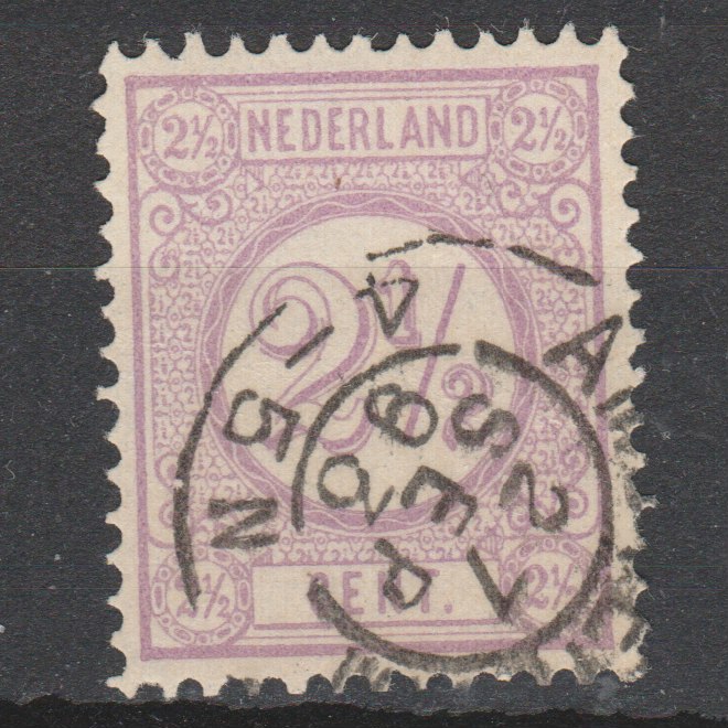 Nederland 1876 33 Cijfer gestempeld - Afbeelding 2