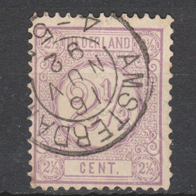 Nederland 1876 33 Cijfer gestempeld - Afbeelding 6