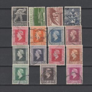Nederland 1944 428-442 Bevrijdingszegels gestempeld
