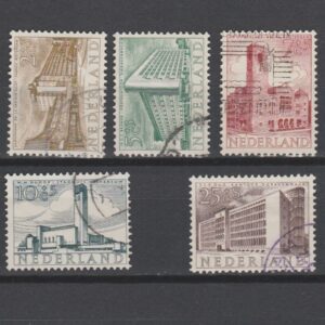 Nederland 1955 655-659 Zomerzegels gestempeld