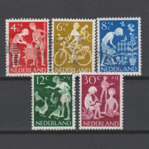 Nederland 1962 779-783 Kinderzegels gestempeld
