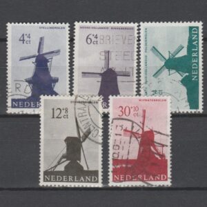 Nederland 1963 786-790 Zomerzegels gestempeld