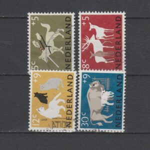 Nederland 1964 812-815 Zomerzegels gestempeld