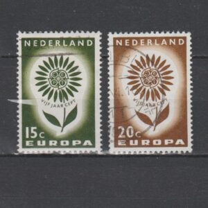 Nederland 1964 827-828 Europazegels gestempeld