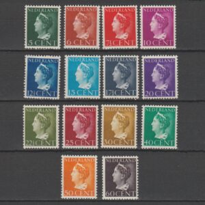 Nederland 1940 332-345 Wilhelmina Konijnenburg