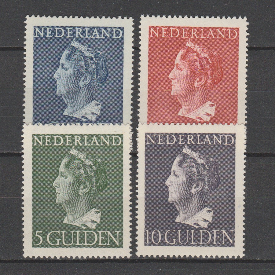 Nederland 1940 346-349 Wilhelmina Konijnenburg