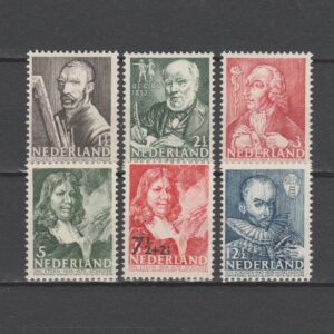 Nederland 1940 350-355 Zomerzegels