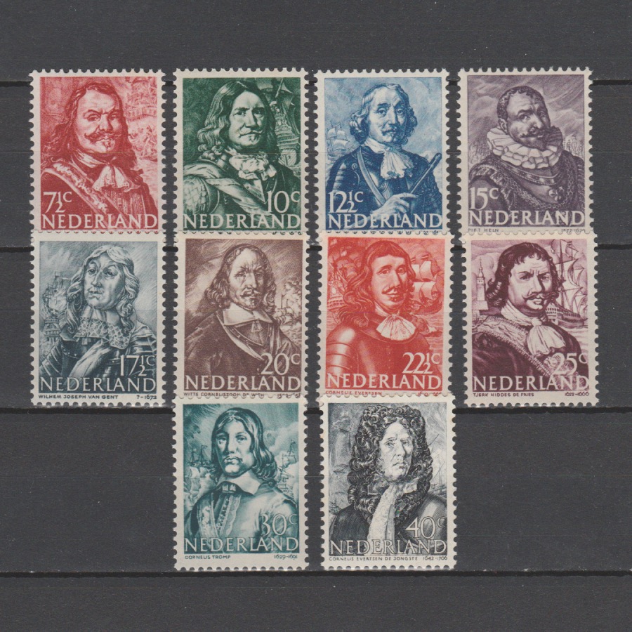 Nederland 1943 412-421 Zeehelden