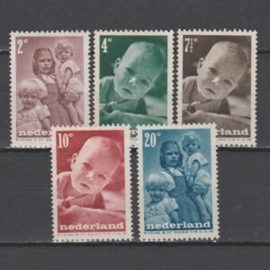 Nederland 1947 495-499 Kinderzegels