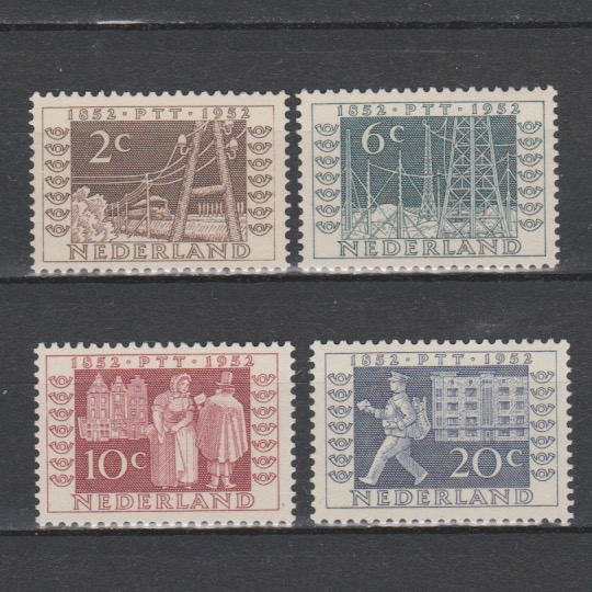 Nederland 1952 592-595 ITEP