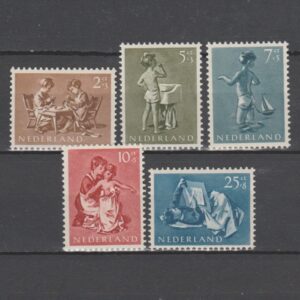 Nederland 1954 649-653 Kinderzegels