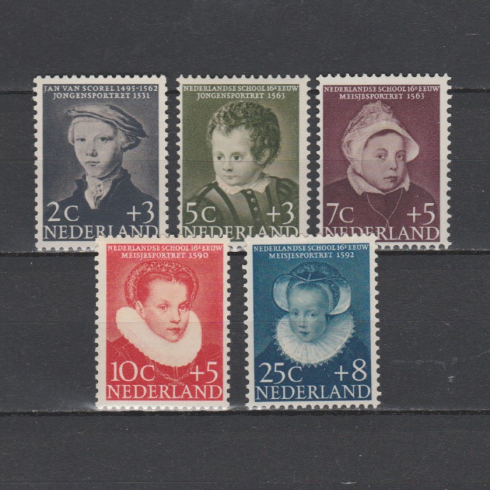 Nederland 1956 683-687 Kinderzegels