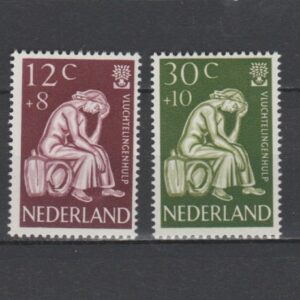 Nederland 1960 736-737 Vluchtelingen