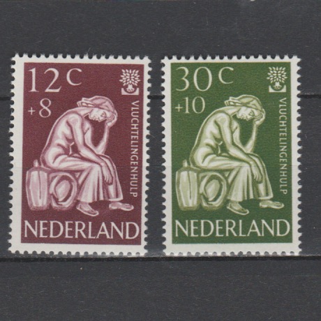 Nederland 1960 736-737 Vluchtelingen