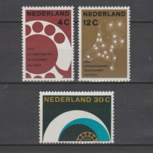 Nederland 1962 771-773 Automatisering Telefoonnet