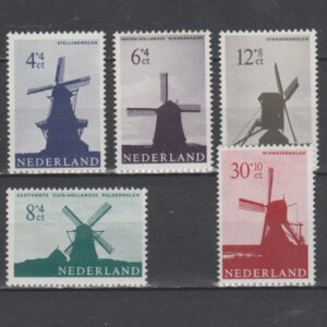 Nederland 1963 786-790 Zomerzegels molens