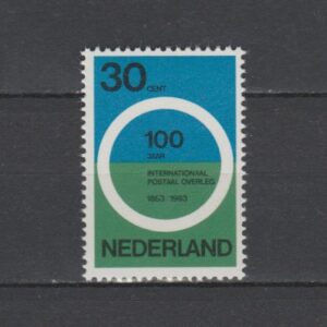 Nederland 1963 791 100 jaar int. postaal overleg