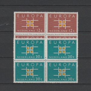 Nederland 1963 800-801 Europa in blok van 4
