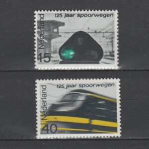 Nederland 1964 818-819 125 jaar Spoorwegen