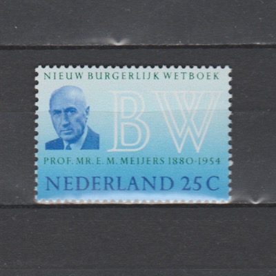 Nederland 1970 963 Nieuw burgelijk wetboek