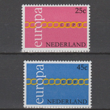 Nederland 1971 990-991 Europa