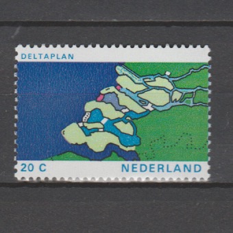 Nederland 1972 1002 Deltawerken