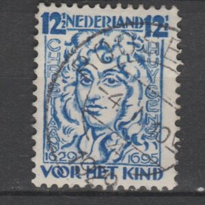 Nederland 1928 223 Plaatfout PM gestempeld