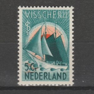 Nederland 1933 258 Plaatfout P