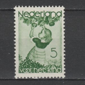 Nederland 1935 280 Kinderzegels Plaatfout PM1