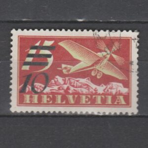 Zwitserland 1935 285b Luchtpost gestempeld