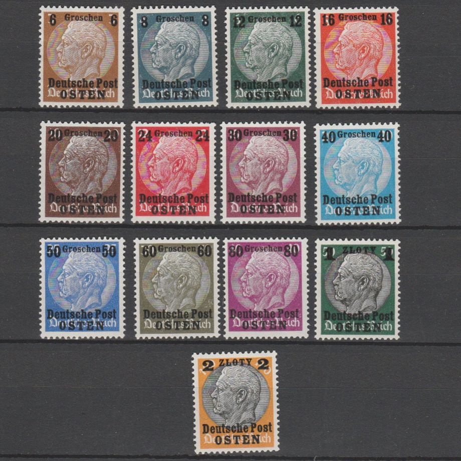 Duitsland 1939 Generalgouvernement 1-13