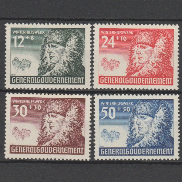 Duitsland 1940 Generalgouvernement 59-62