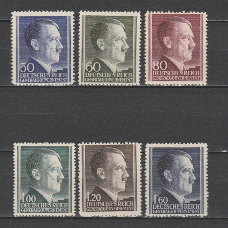 Duitsland 1942 Generalgouvernement 83-88